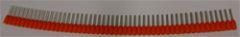 0,5 BÅND. Endehylse, isolert, båndvare 0,5mm² 8mm, ORANGE