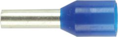 16 BLÅ. Endehylse isolert, 16mm², 12mm, BLÅ, DIN