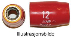 KA P 12-27. AUS-isolert pipe, 27mm 1/2''