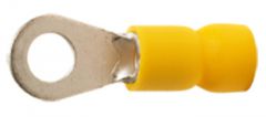 A 0853 R. Isolert ringkabelsko 0,75mm² M5, gul