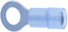 A 2553 R SP. Isolert ringkabelsko med strekkavlaster. 2,5mm² M5, blå