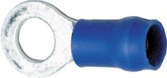 A 2553 RS. Isolert ringkabelsko 2,5mm² M5 blå, smal lask