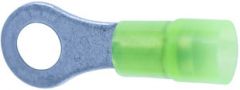 A 4665 R SP. Isolert ringkabelsko med strekkavlaster. 6mm² M6, gul