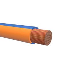 TFK 0,75 BLÅ/ORANGE. To-farget RKUB-kabel 0,75mm²