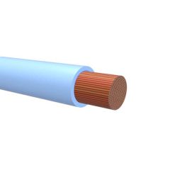 RK 0,5 LYSBLÅ. RK-kabel 0,5mm² LYSBLÅ