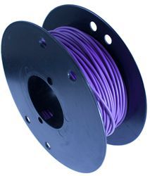 RKUB 1,0 LILLA. Kabel 1,0mm²