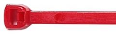 TY 125-40 RØD. Nylon strips, rød 141 x 3,6mm