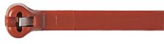 TY 23 BRUN. Abiko nylon strips 92 x 2,4 mm BRUN