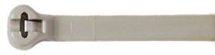 TY 27 GRÅ. Abiko nylon strips 338 x 7,6 mm GRÅ