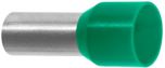 16 GRØNN. Endehylse isolert, 16mm², 12mm, GRØNN