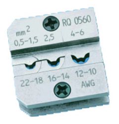RQ 0560 Pressbakke, uisolerte kabelsko 0,5-6mm², WDT-system