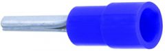 A 2519 SRM. Isolert stiftkabelsko. 2,5mm² blå, nylon