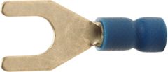 A 2565 G. Isolert gaffelkabelsko. 2,5mm² M6, blå