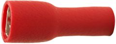 A 1504 FLF 8. Hel-isolert flatstifthylse (hun). 1,5mm², rød