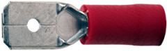 A 1504 H. Isolert flatstift, han. 1,5mm², rød