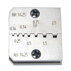 AH 1425 Pressbakke, endehylser 0,14-2,5mm², WDT-system