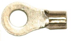 BN 6065 R. Uisolert kabelsko i nikkel, sveiset hals, 4-6mm² M6. Tåler opptil 400º C