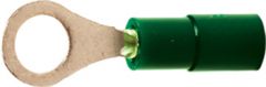 A 0832 R. Isolert ringkabelsko 0,75mm² M3, grønn 