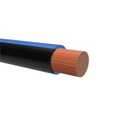 TFK 0,75 BLÅ/SORT. To-farget RKUB-kabel 0,75mm²