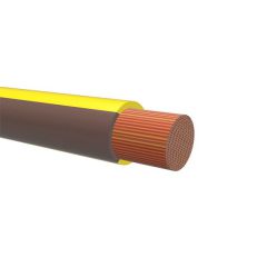 TFK 1,5 BRUN/GUL. To-farget RKUB-kabel 1,5mm²