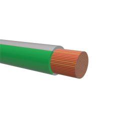 TFK 0,75 GRÅ/GRØNN. To-farget RKUB-kabel 0,75mm²