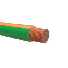 TFK 0,75 GRØNN/ORANGE. To-farget RKUB-kabel 0,75mm²
