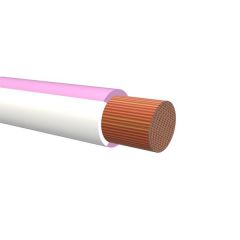 TFK 1,5 ROSA/HVIT. To-farget RKUB-kabel 1,5mm²