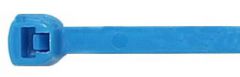 TY 200-40 BLÅ. Nylon strips, blå 205 x 3,6 mm