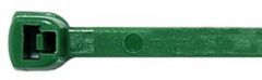 TY 125-18 GRØNN. Nylon strips, grønn 136 x 2,4mm